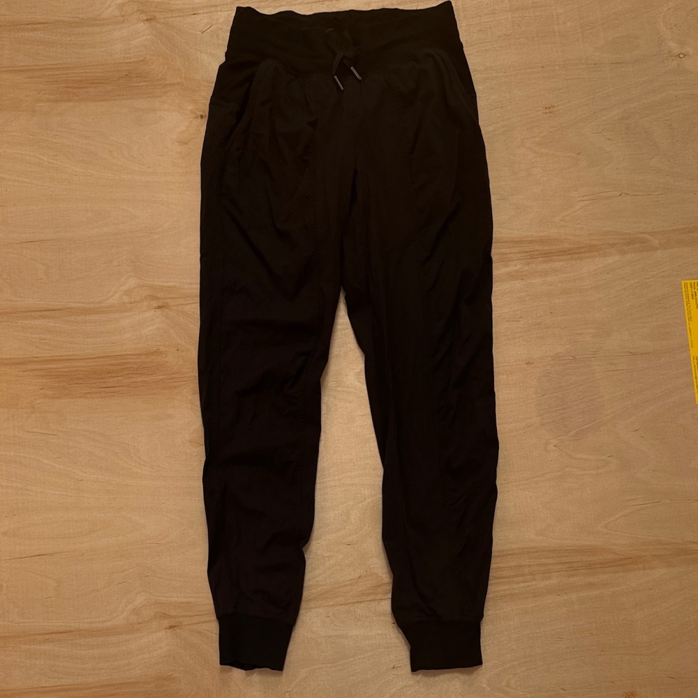 Lululemon Black Dance Studio Mid rise Joggers full length